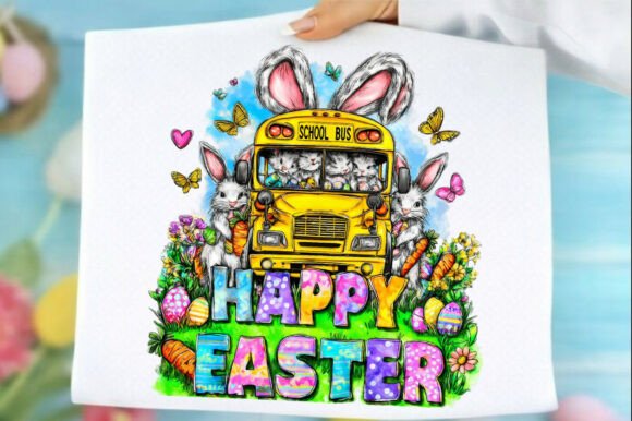 Download Happy Easter School Bus Driver Png - School Collection